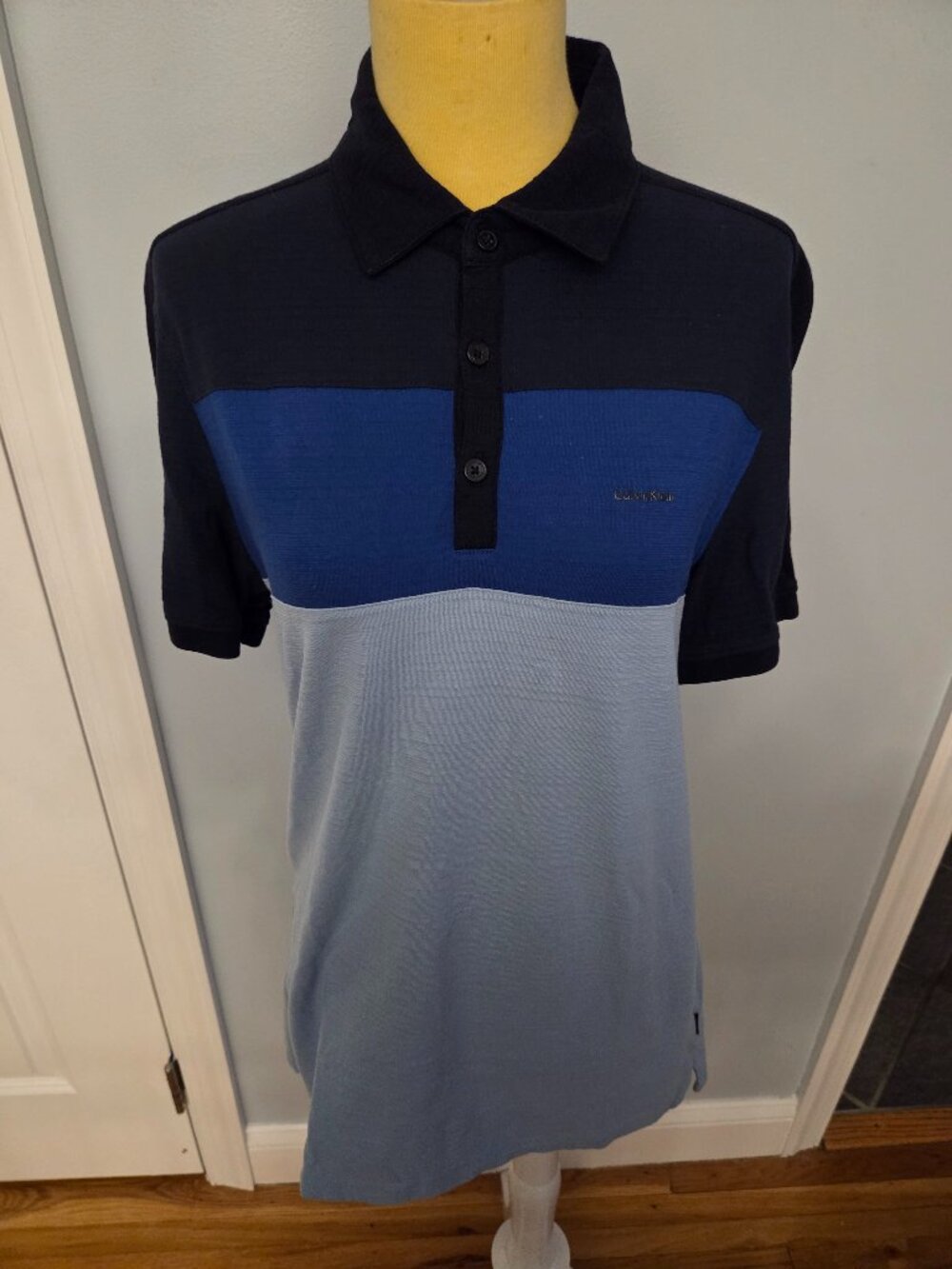 Calvin Klein Blue Tone Polo Shirt